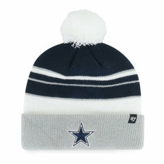 Dallas Cowboys '47 Youth Peewee Cuffed Knit Hat with Pom Navy