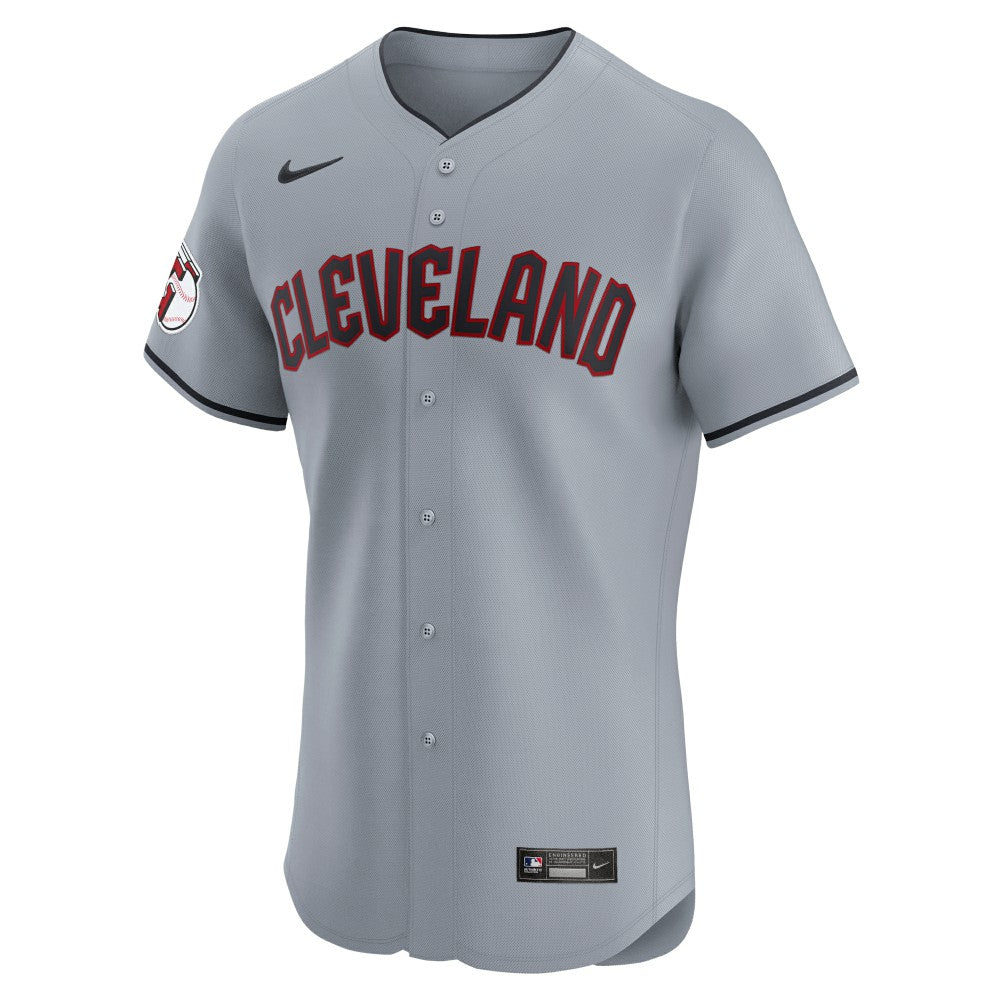 Cleveland Guardians Nike Road 2024 Jackie Robinson Day Elite Jersey - Gray Jerseys