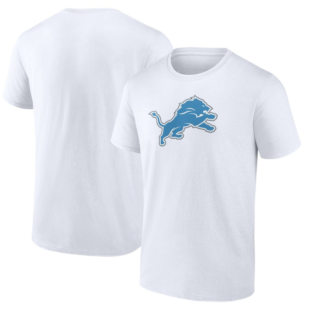 Detroit Lions Primary Logo T-Shirt White