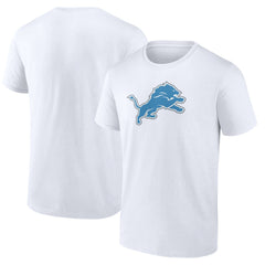 Detroit Lions Primary Logo T-Shirt White