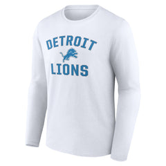 Detroit Lions Victory Arch Long Sleeve T-Shirt White