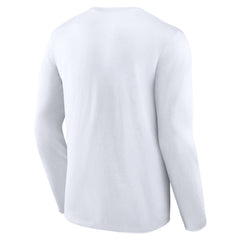 Detroit Lions Victory Arch Long Sleeve T-Shirt White