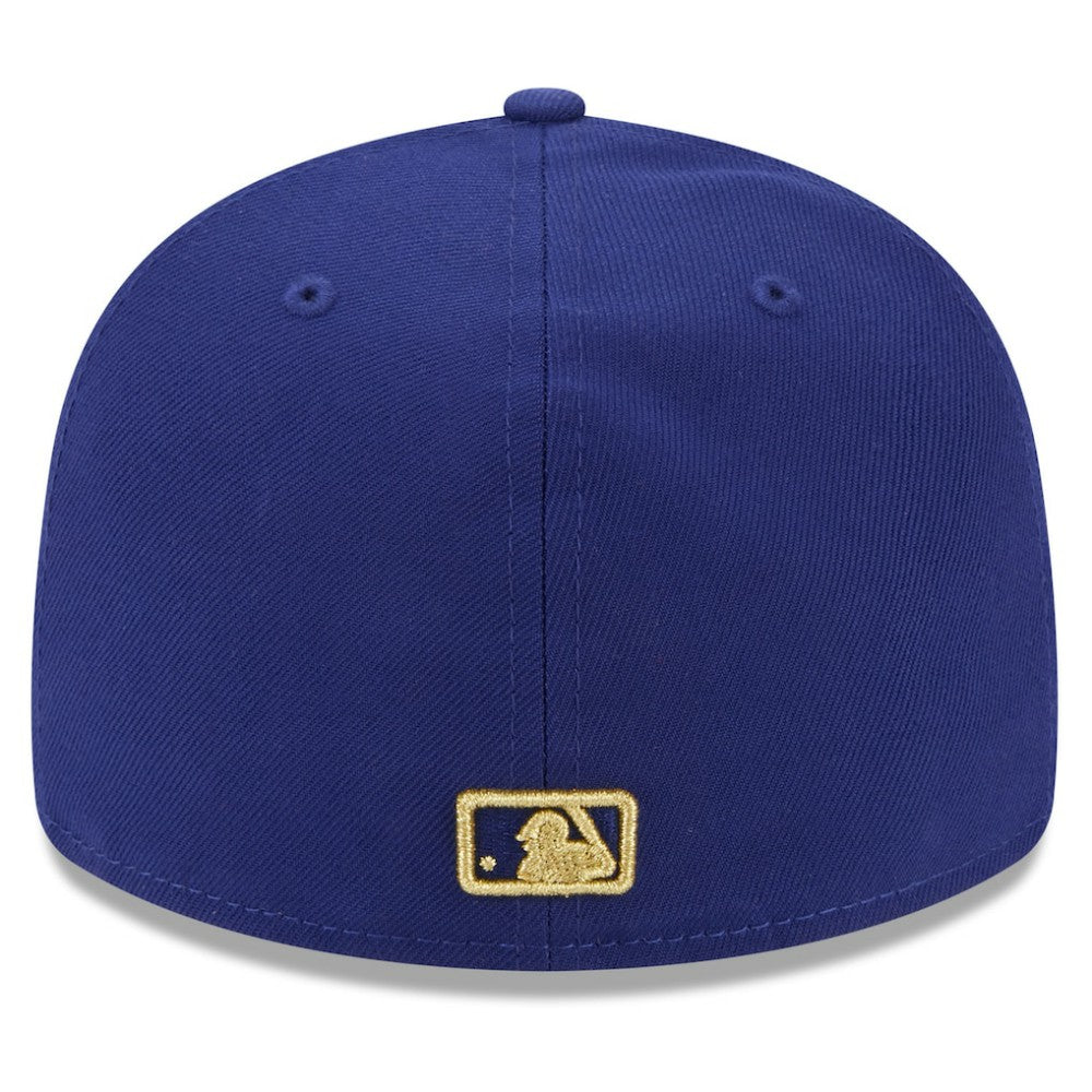 Texas Rangers New Era 2024 Gold Collection Low Profile 59FIFTY Fitted Hat - Royal Hats