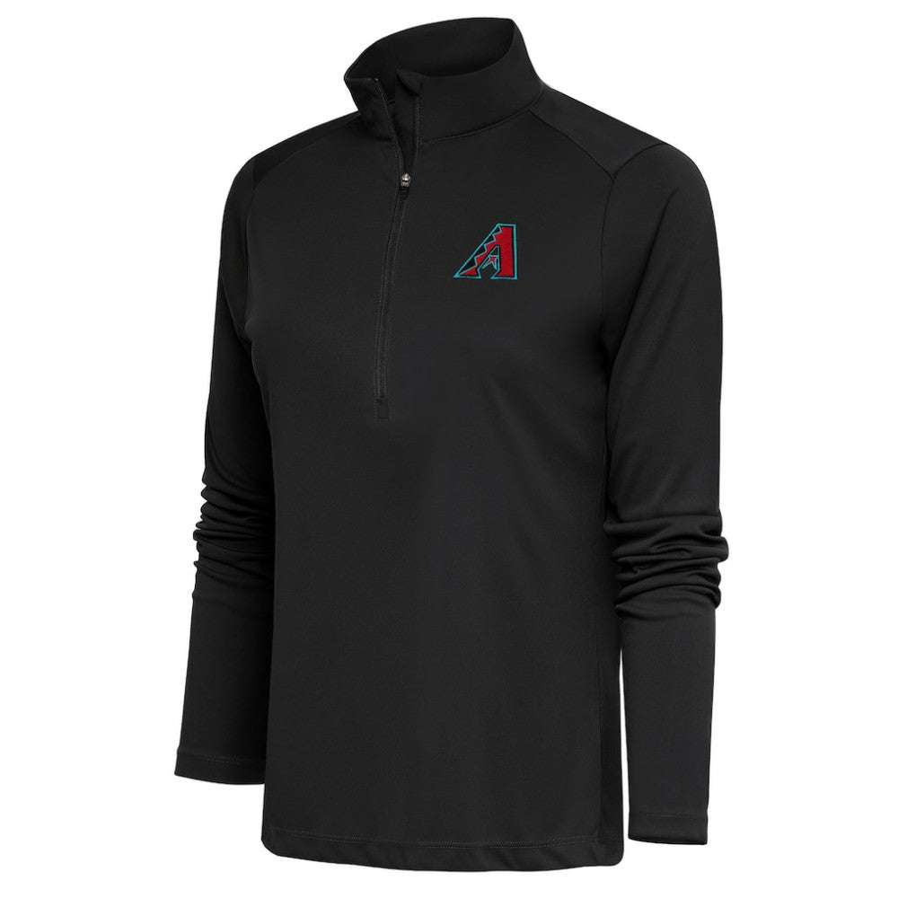 Arizona Diamondbacks Antigua Women's  Tribute Half-Zip Pullover Top – Gray Pullover