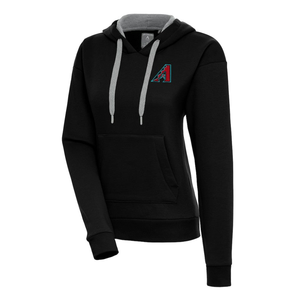 Arizona Diamondbacks Antigua Women's  Victory Pullover Hoodie – Black Hoodies