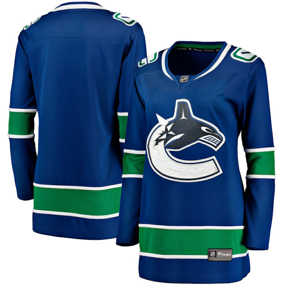 NHL Vancouver Canucks Fanatics Women's Premier Breakaway Jersey - Blue