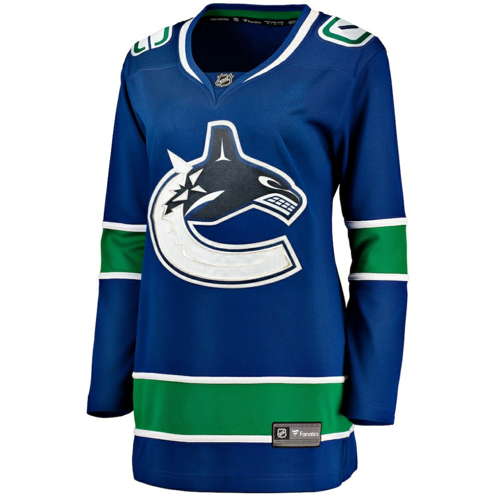 NHL Vancouver Canucks Fanatics Women's Premier Breakaway Jersey - Blue