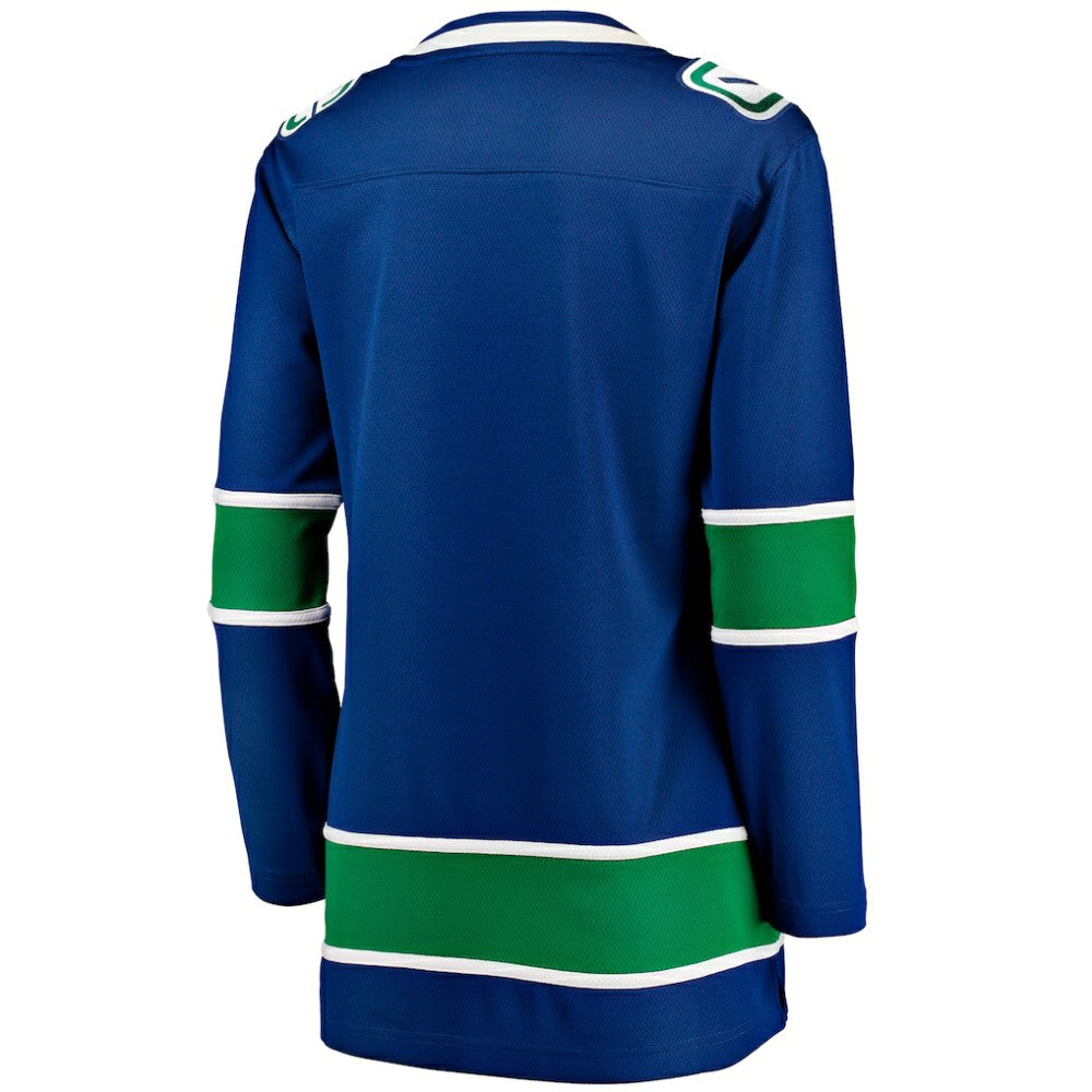 NHL Vancouver Canucks Fanatics Women's Premier Breakaway Jersey - Blue