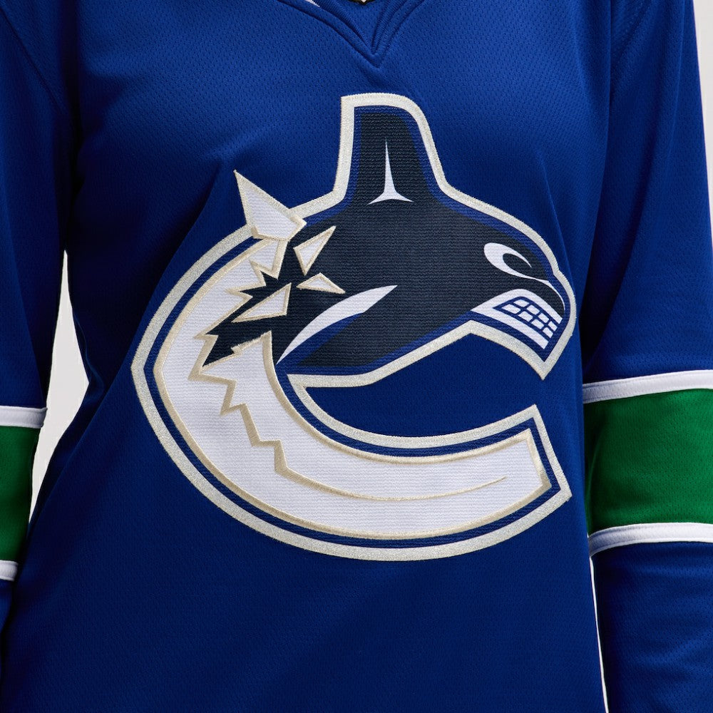 NHL Vancouver Canucks Fanatics Women's Premier Breakaway Jersey - Blue