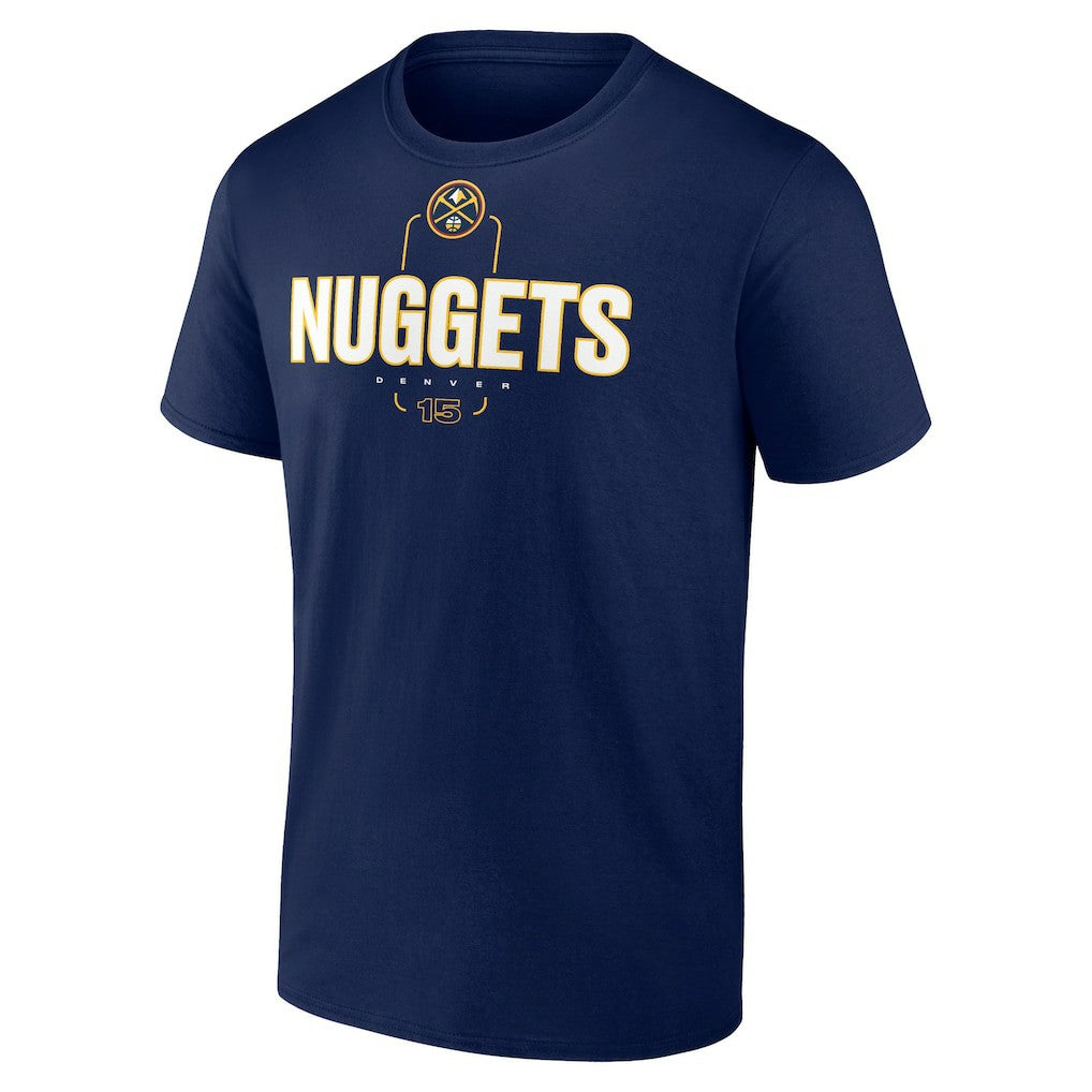 Nikola Jokic Denver Nuggets Behind The Back Name & Number T-Shirt Navy