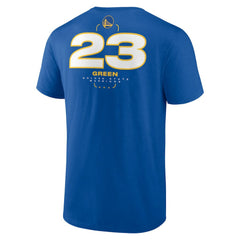 Draymond Green Golden State Warriors Behind The Back Name & Number T-Shirt Royal