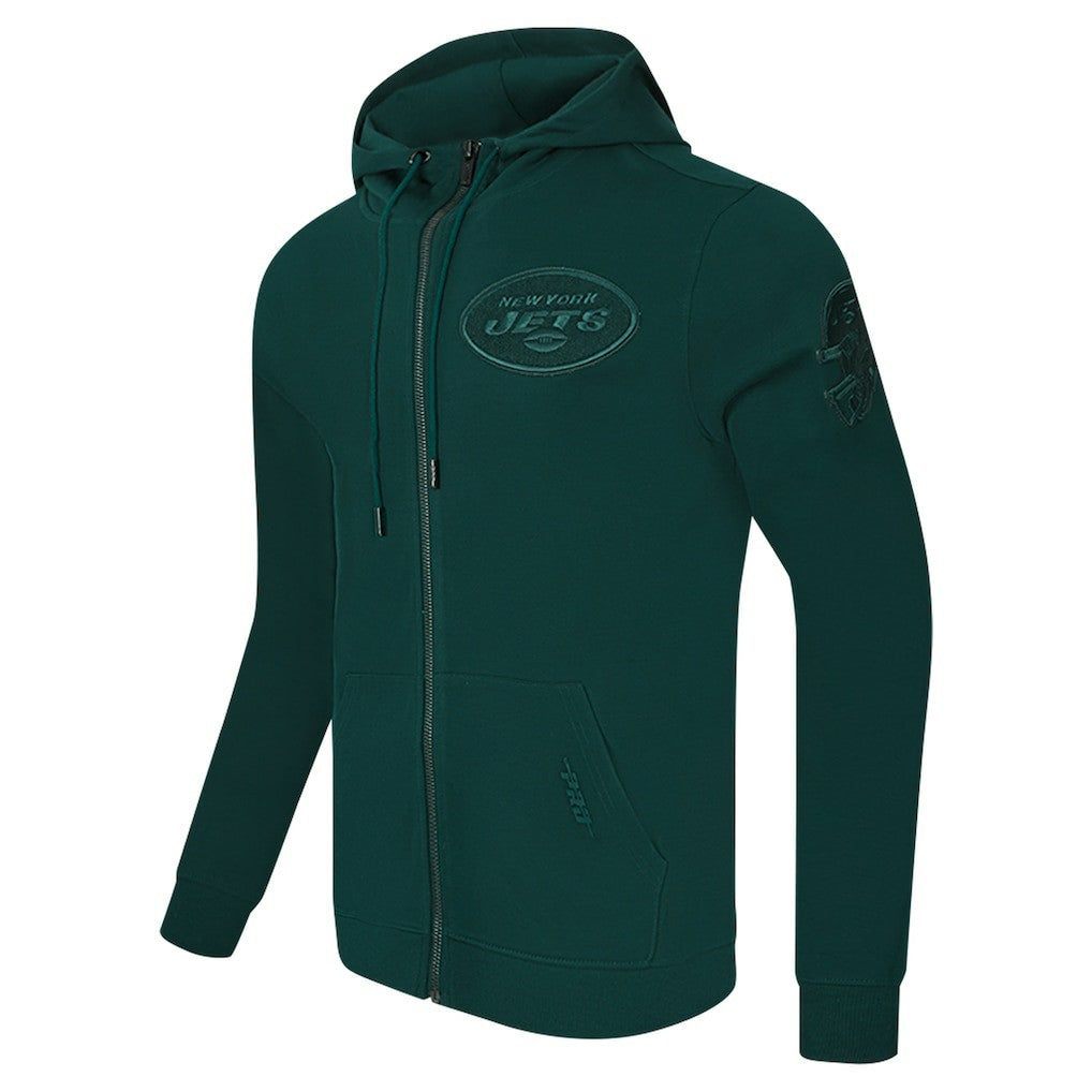 New York Jets Pro Standard Triple Tonal Full-Zip Hoodie Green