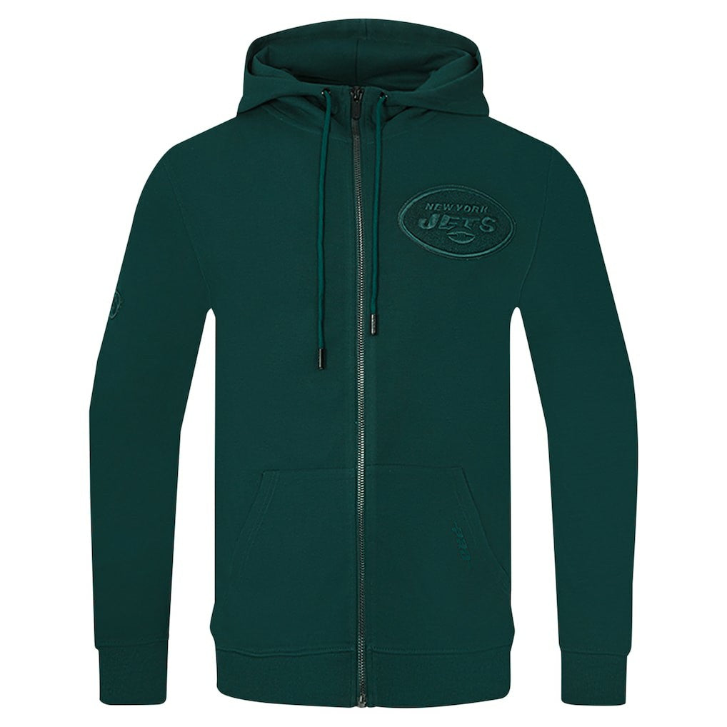 New York Jets Pro Standard Triple Tonal Full-Zip Hoodie Green
