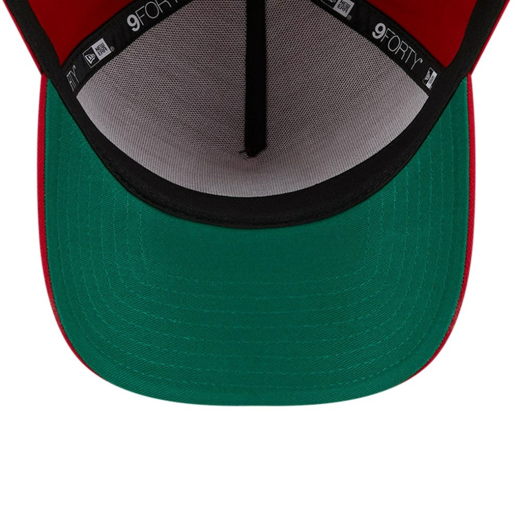 Washington Nationals New Era Team Color A-Frame 9FORTY Adjustable Hat - Red Hats