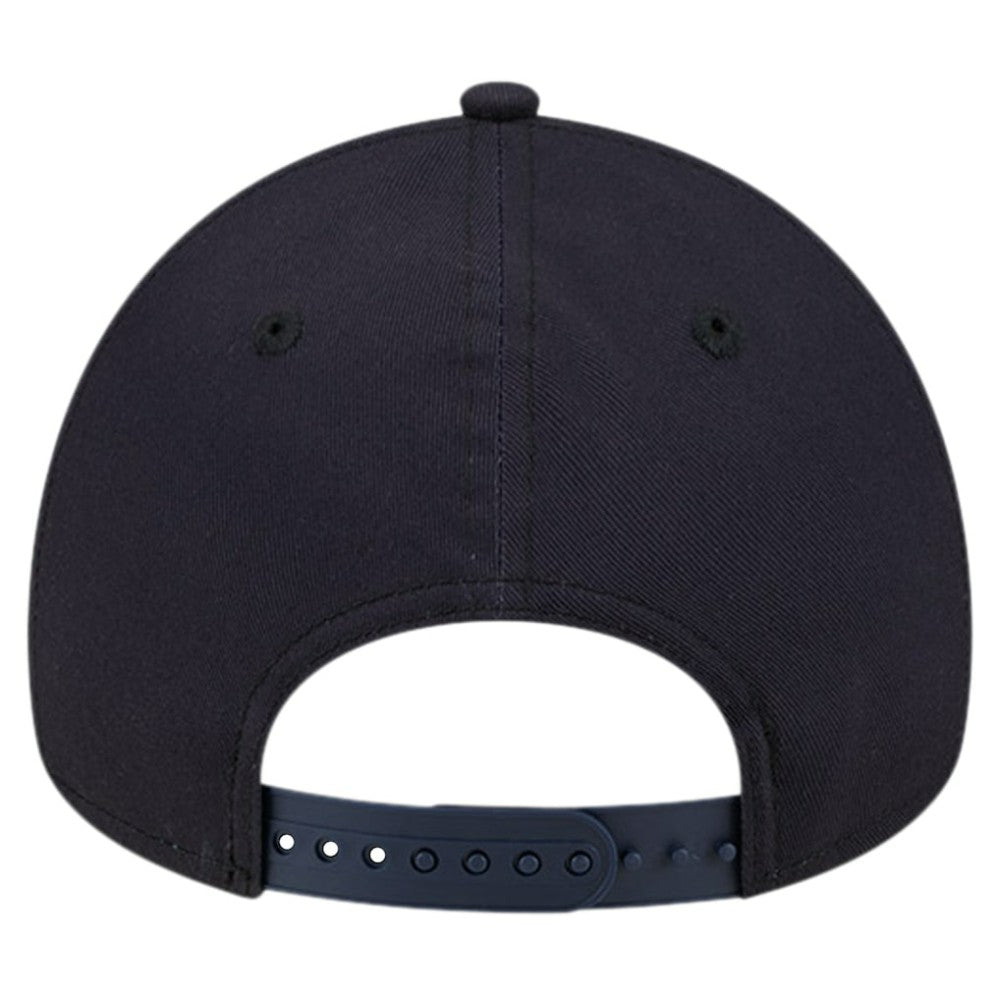 Tampa Bay Rays New Era Team Color A-Frame 9FORTY Adjustable Hat - Navy Hats