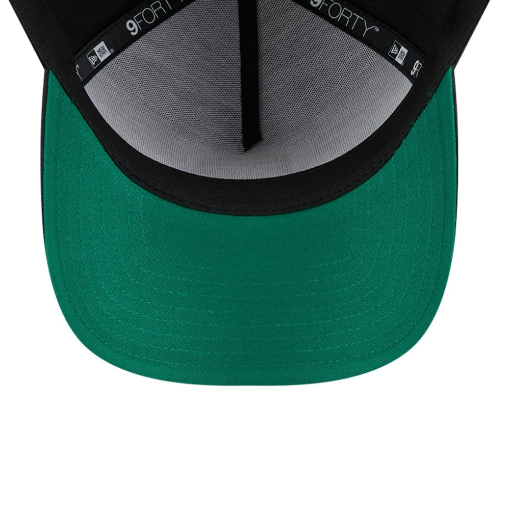 San Francisco Giants New Era Team Color A-Frame 9FORTY Adjustable Hat - Black Hats