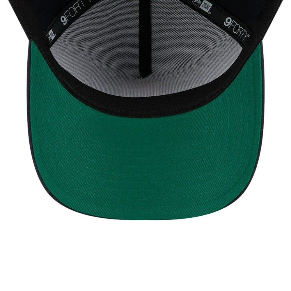 Houston Astros New Era Team Color A-Frame 9FORTY Adjustable Hat - Navy Hats