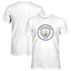 Manchester City 1863FC Color Crest Slub T-Shirt White