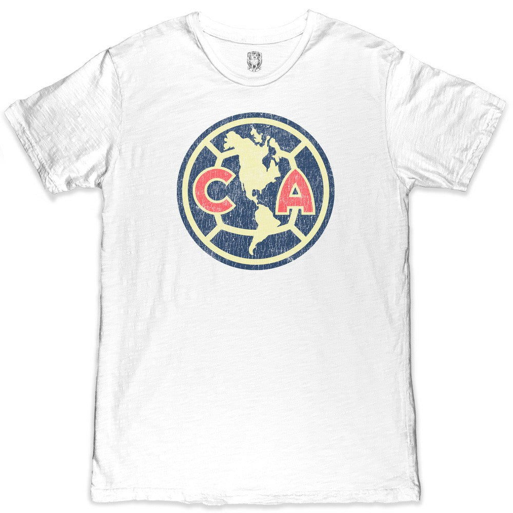 Club America 1863FC Color Crest Slub T-Shirt White sale