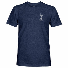 Tottenham Hotspur 1863FC Front Back Date Twisted Tri-Blend T-Shirt Heather Navy