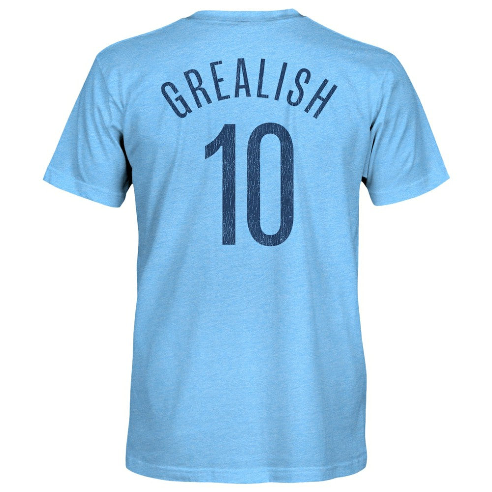 Jack Grealish Manchester City 1863FC Player Name & Number Twisted Tri-Blend Slub T-Shirt Sky Blue shop