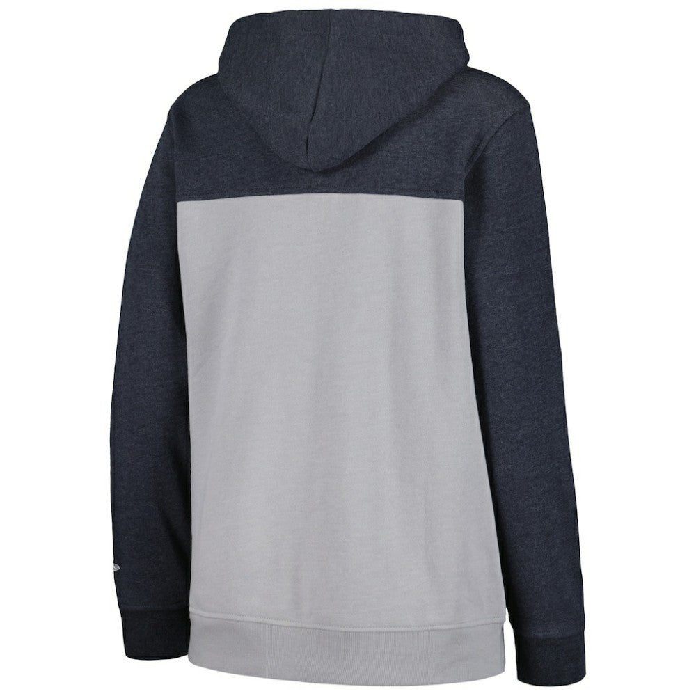 New York Yankees New Era Women's Color Block Full-Zip Hoodie Jacket - Navy Jackets