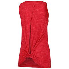St. Louis Cardinals New Era Women's Space-Dye Active Tank Top - Red Tanks