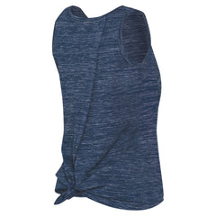 Houston Astros New Era Women's Space-Dye Active Tank Top - Navy Tanks