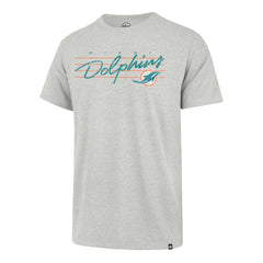 Miami Dolphins '47 Downburst Franklin T-Shirt Gray