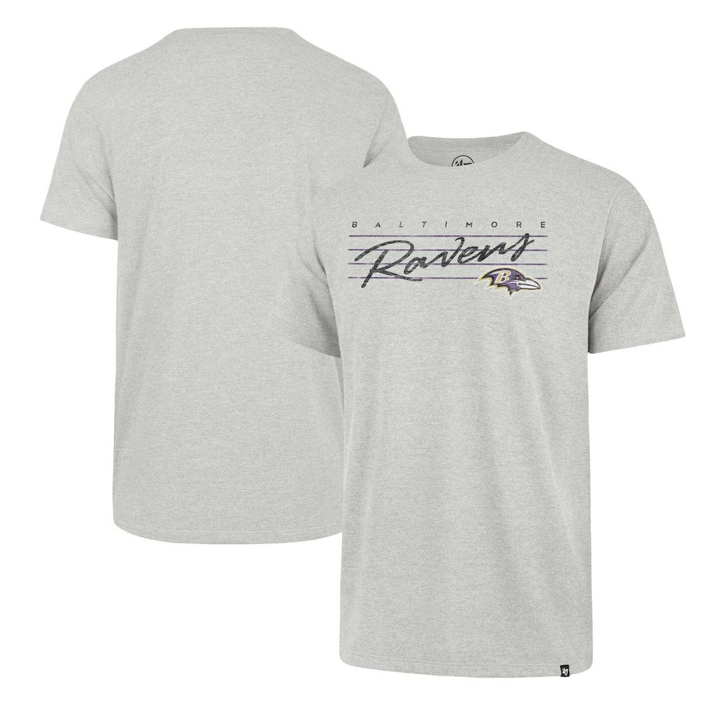 Baltimore Ravens '47 Downburst Franklin T-Shirt Gray