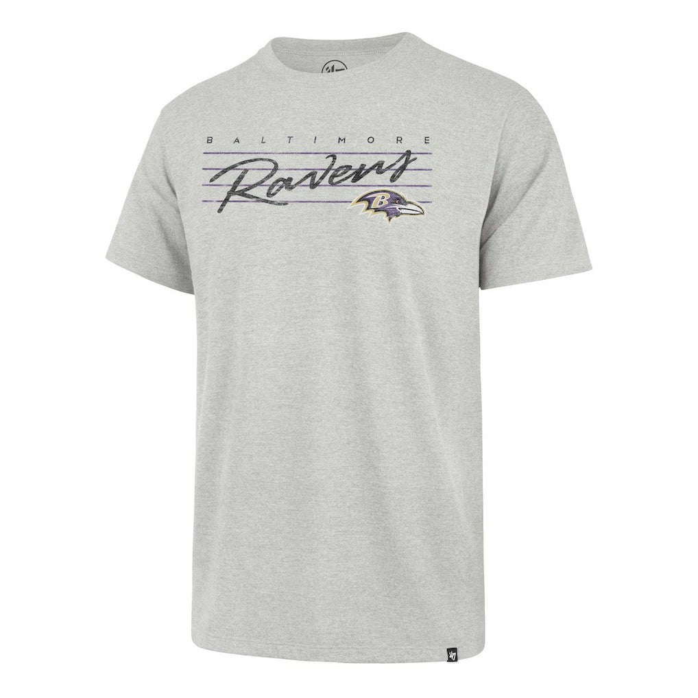 Baltimore Ravens '47 Downburst Franklin T-Shirt Gray