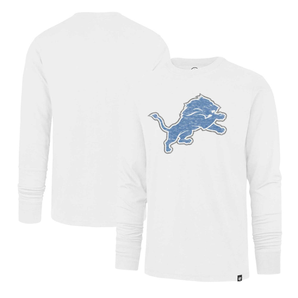 Detroit Lions '47 Premier Franklin Long Sleeve T-Shirt White