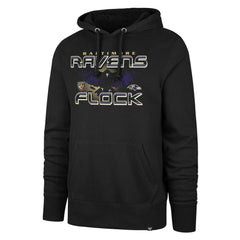 Baltimore Ravens '47 Ravens Flock Regional Headline Pullover Hoodie Black