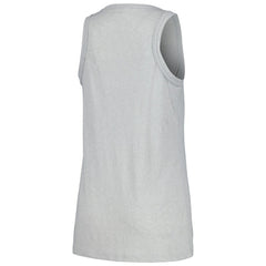 Colorado Rockies Soft as a Grape Women's Gauze High Neck Tank Top - Gray Tanks