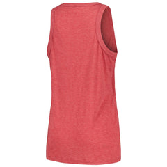 Los Angeles Angels Soft as a Grape Women's Gauze High Neck Tank Top - Red Tanks