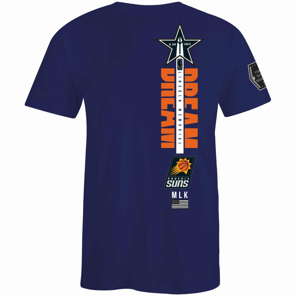 Phoenix Suns FISLL x Black History Collection Unisex T-Shirt - Purple