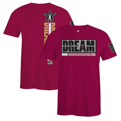 Cleveland Cavaliers FISLL x Black History Collection Unisex T-Shirt - Wine