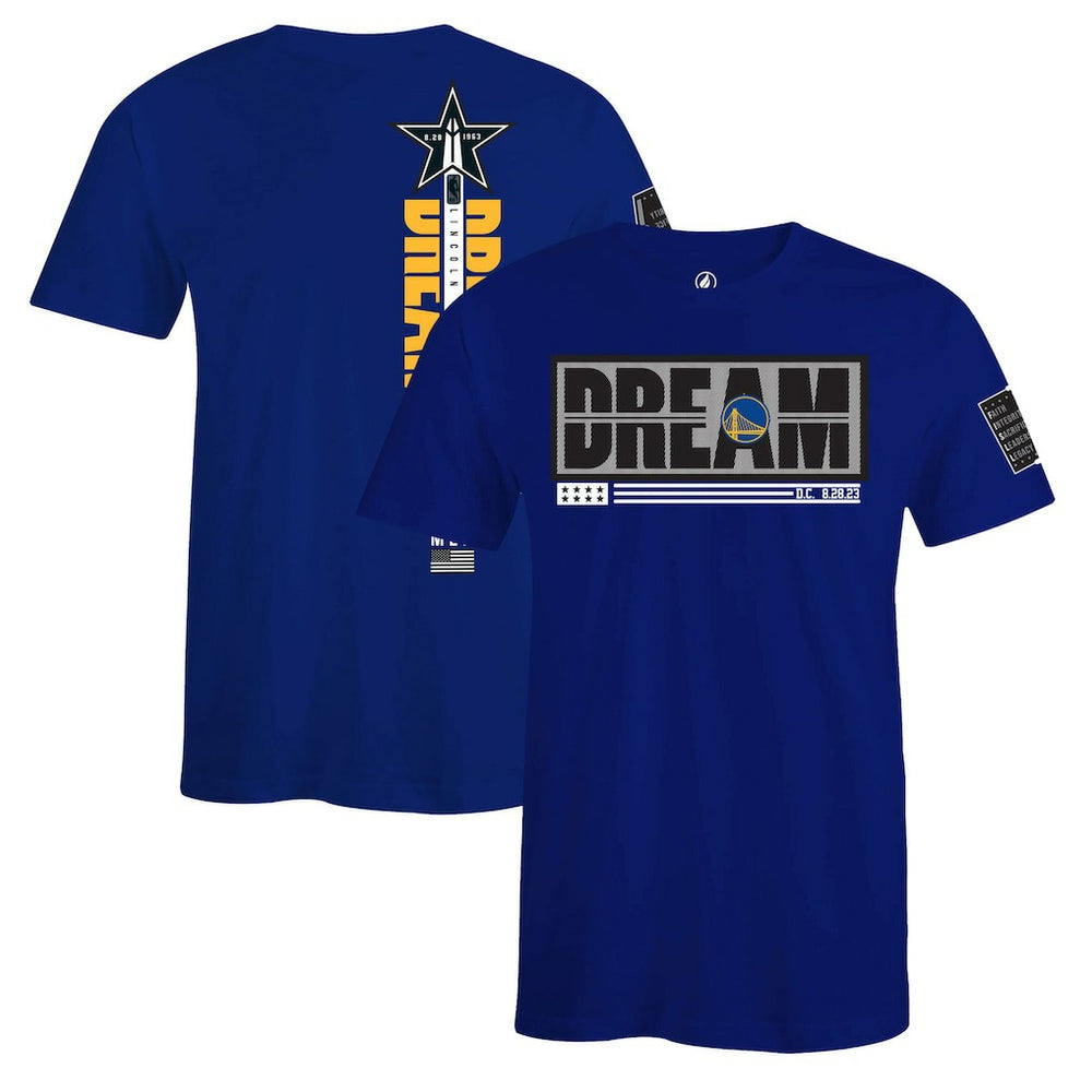 Golden State Warriors FISLL x Black History Collection Unisex T-Shirt - Royal