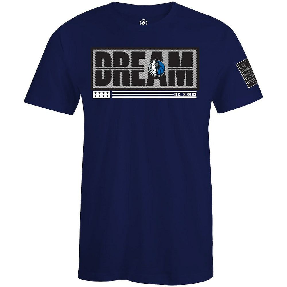 Dallas Mavericks FISLL x Black History Collection Unisex T-Shirt - Royal