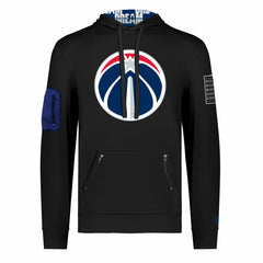 Washington Wizards FISLL x Black History Collection Unisex Pullover Hoodie - Black