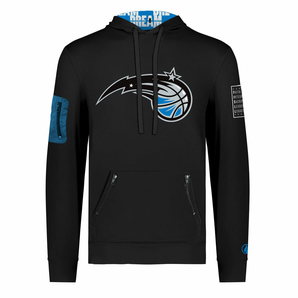 Orlando Magic FISLL x Black History Collection Unisex Pullover Hoodie - Black