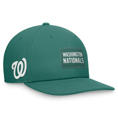 Washington Nationals Nike Bicoastal Pro Performance Snapback Hat - Green Hats