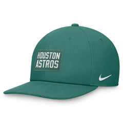 Houston Astros Nike Bicoastal Pro Performance Snapback Hat - Green Hats