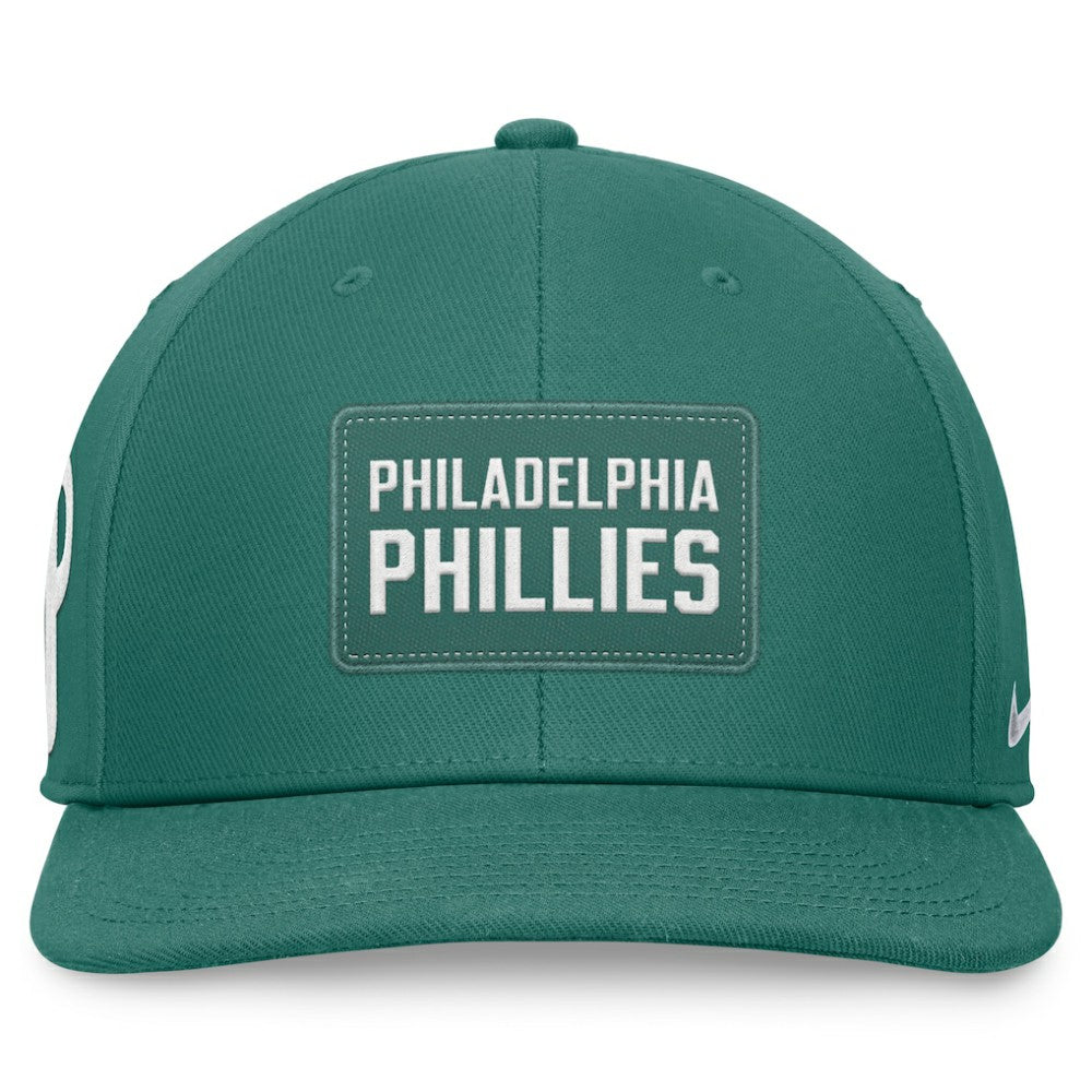 Philadelphia Phillies Nike Bicoastal Pro Performance Snapback Hat - Green Hats