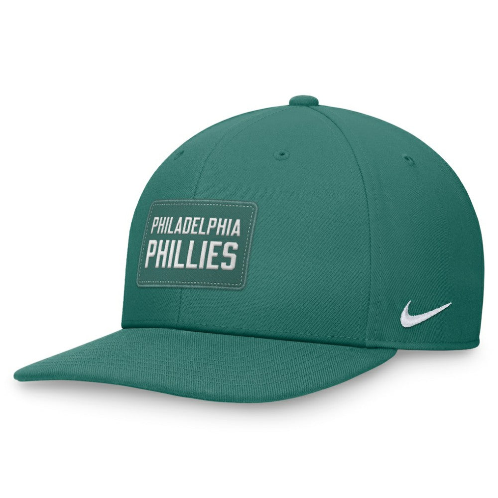 Philadelphia Phillies Nike Bicoastal Pro Performance Snapback Hat - Green Hats