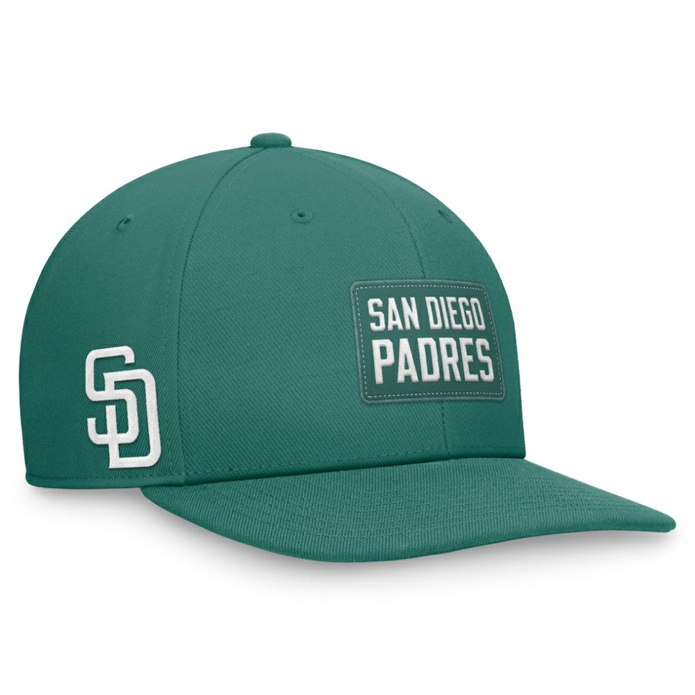 San Diego Padres Nike Bicoastal Pro Performance Snapback Hat - Green Hats