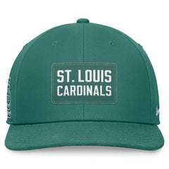 St. Louis Cardinals Nike Bicoastal Pro Performance Snapback Hat - Green Hats