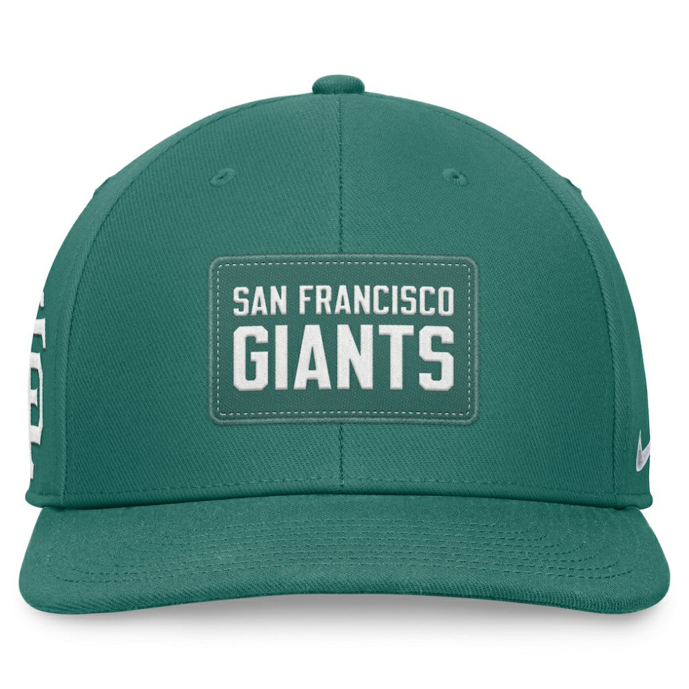 San Francisco Giants Nike Bicoastal Pro Performance Snapback Hat - Green Hats
