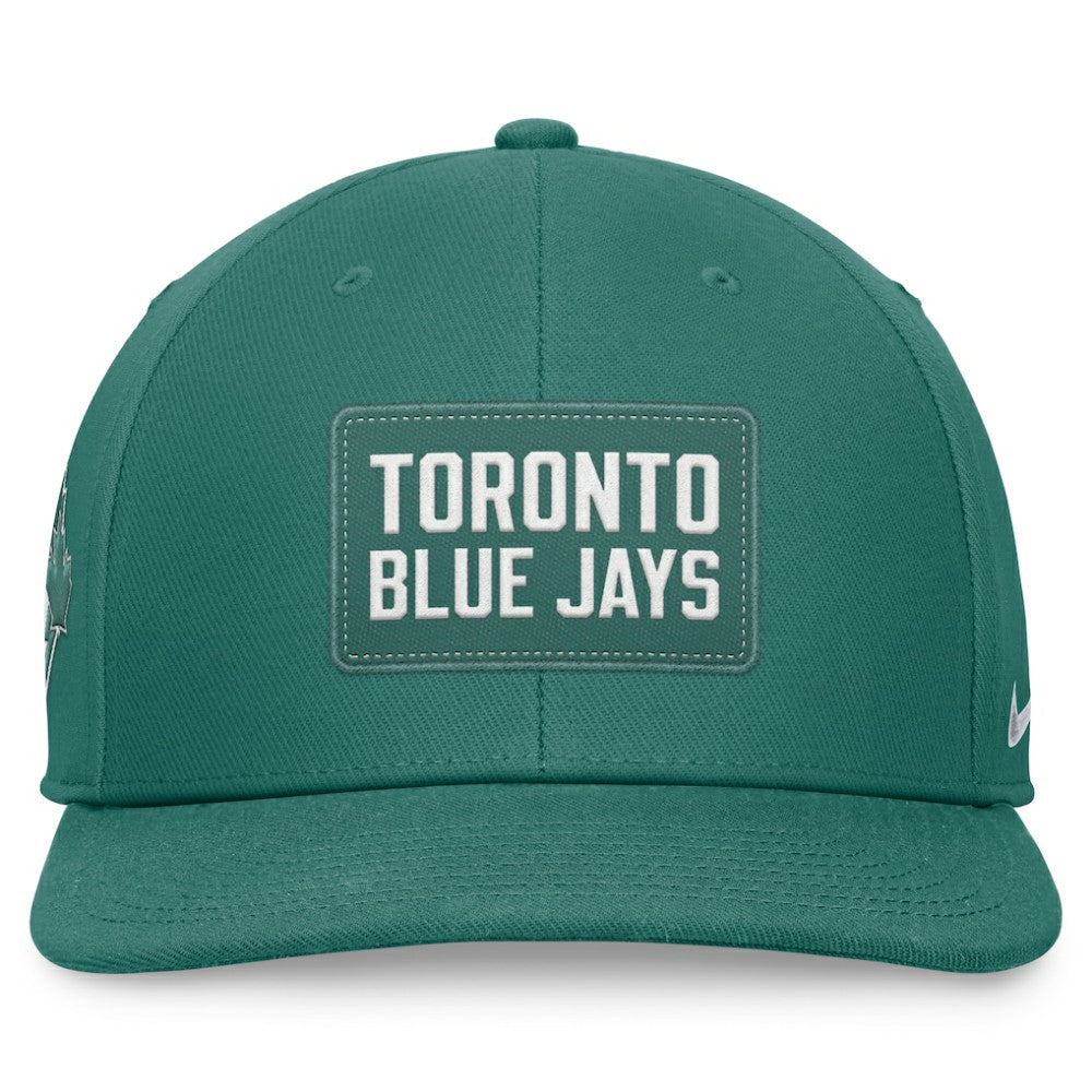 Toronto Blue Jays Nike Bicoastal Pro Performance Snapback Hat - Green Hats