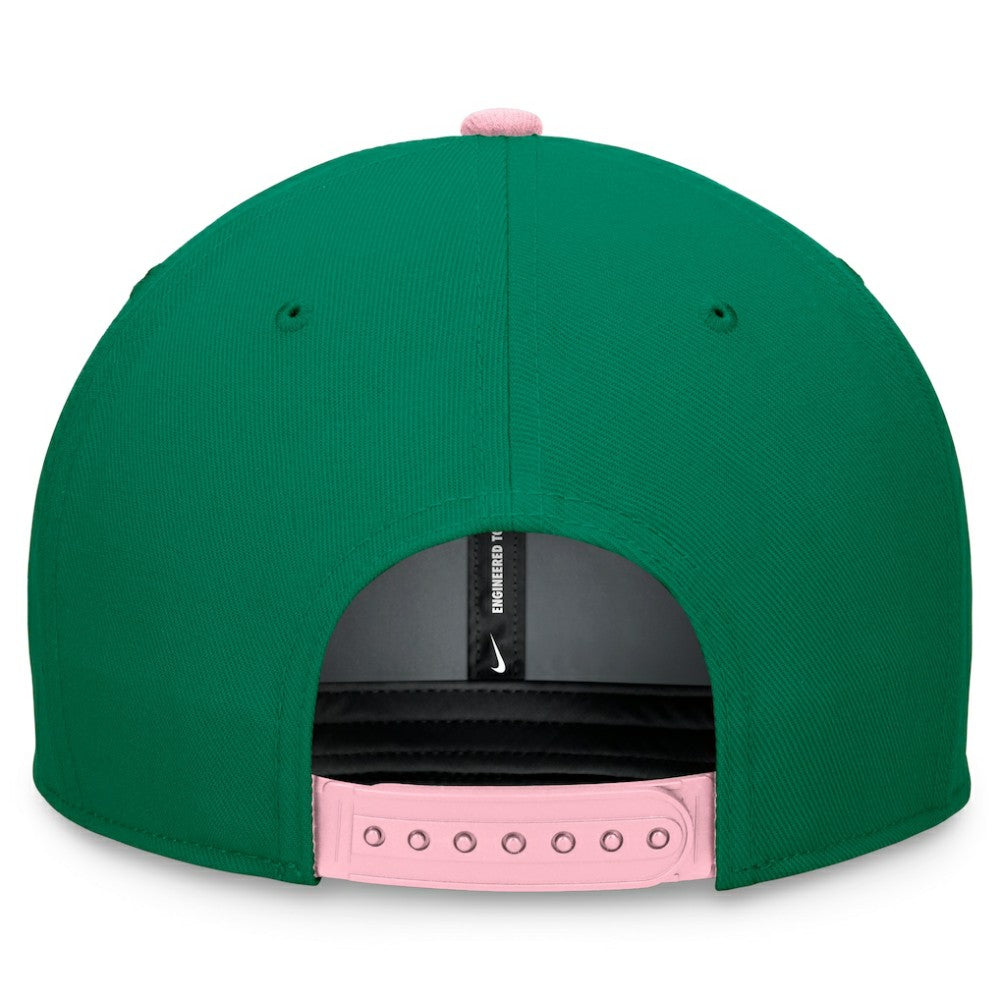 St. Louis Cardinals Nike Malachite Pro Performance Snapback Hat - Green/Pink Hats